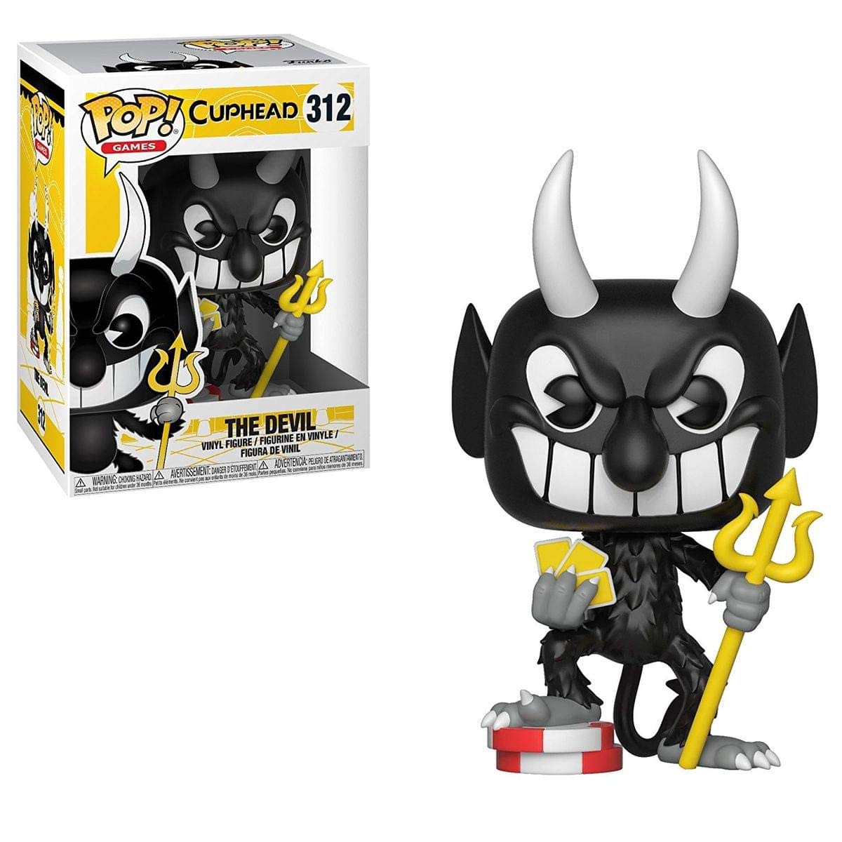 Funko Pop! Games: Cuphead - The Devil Collectible Figure