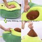 NatureMan 16.5 inch Avocado Plush Toy Pillow Gift, Lovely Fruit Plush Toy Doll, Suitable for Children, Girls, Boys and Holiday Gifts