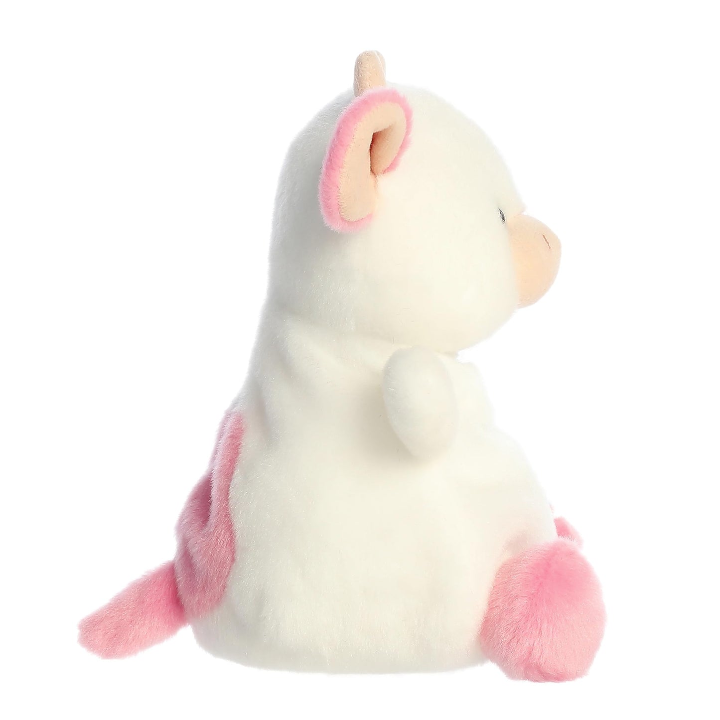 Aurora® Adorable Palm Pals™ Party Sized Belle Strawberry Cow™ Stuffed Animal - Fun Collectible Plush for Kids and Adult Collectors - Perfect