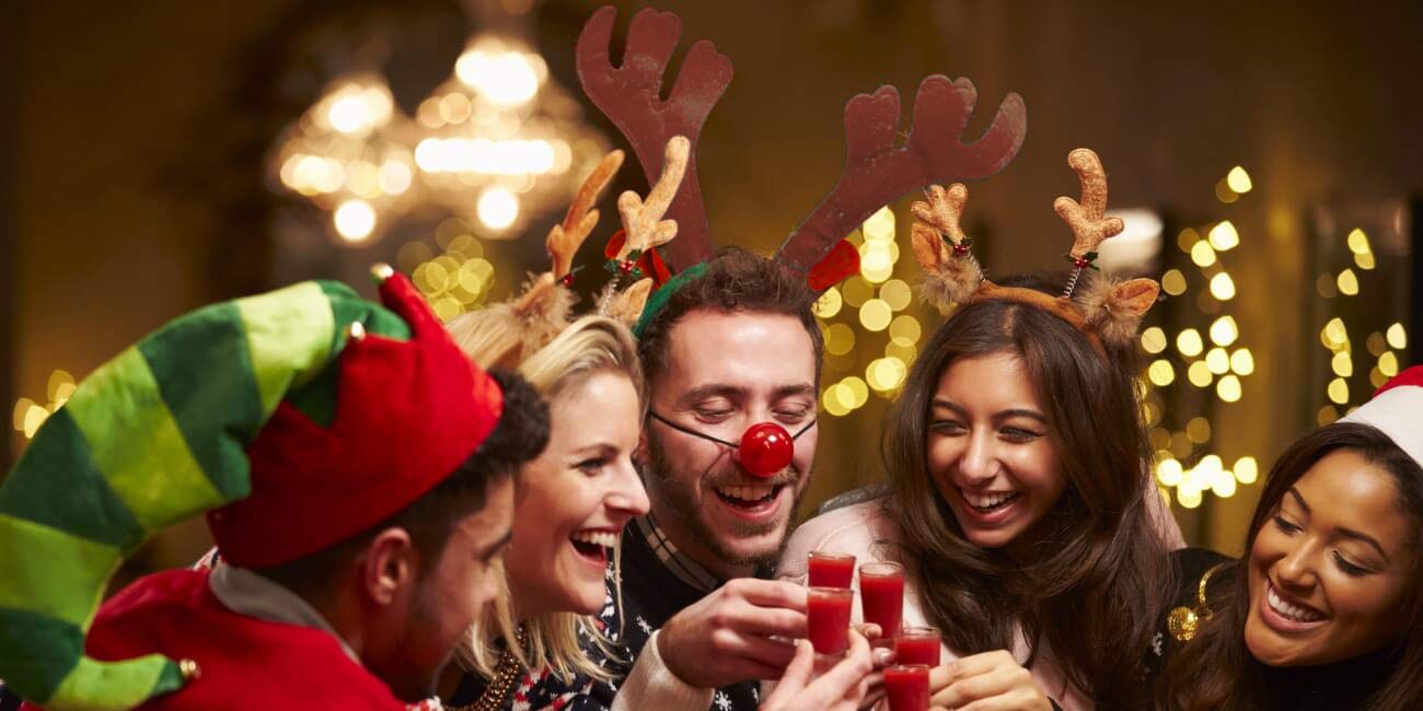 SUNTRADE 6PCS Reindeer Antlers Headband Christmas Headband Antler Deer Party