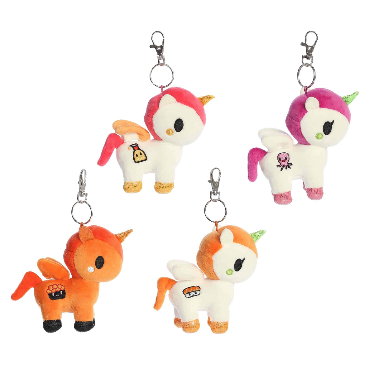 Aurora Tokidoki 4.5" Sushi Unicorno Blind Bag Enchanting Clip-On
