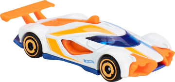 Hot Wheels Toy Cars, Set of 5 1:64 Scale Die-Cast Cars Featured in the Kids Animated Netflix Series Let’s Race