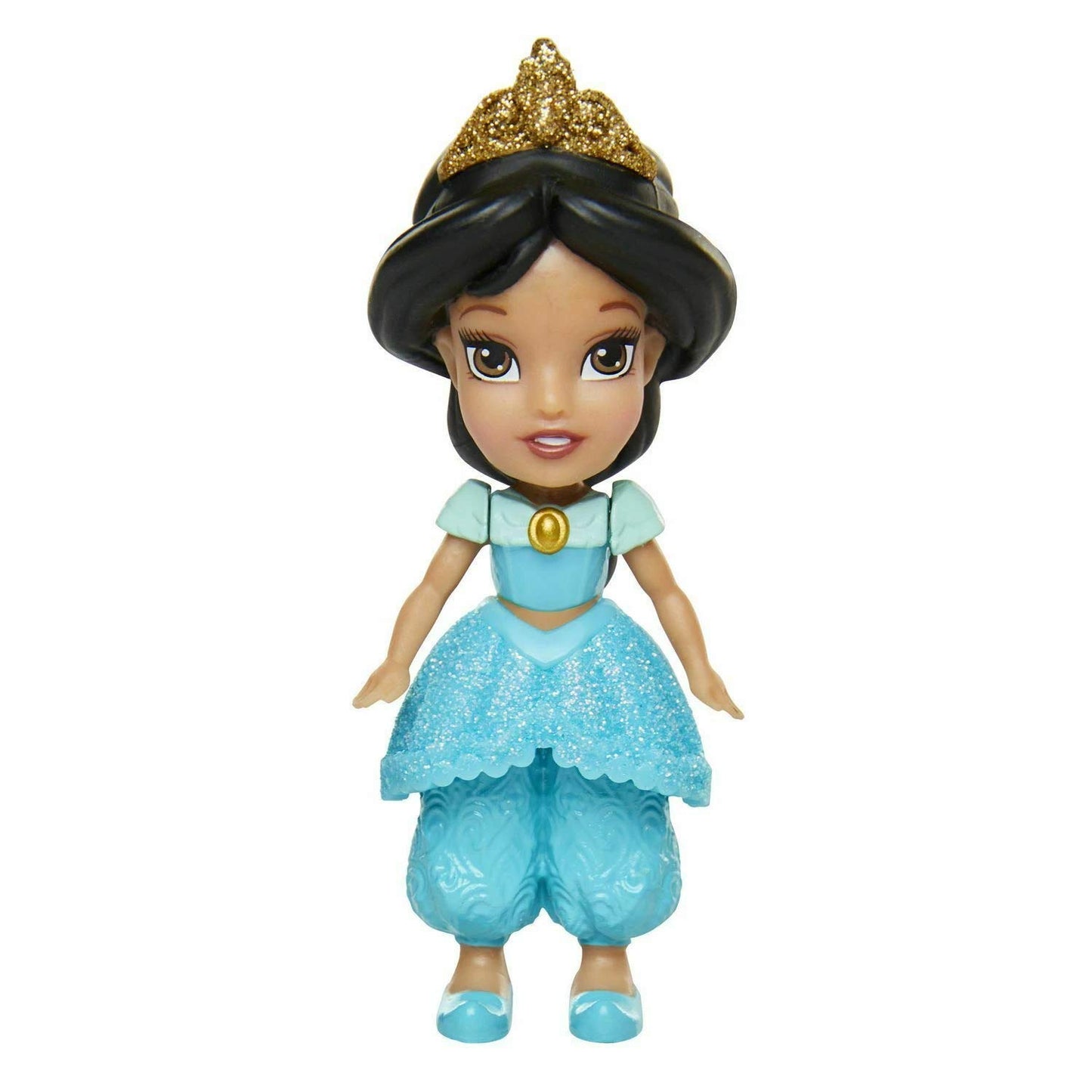 Jakks Pacific Disney Princess Aladdin-Jasmine Doll, Multi-Colour, 7.5 cm (84628)