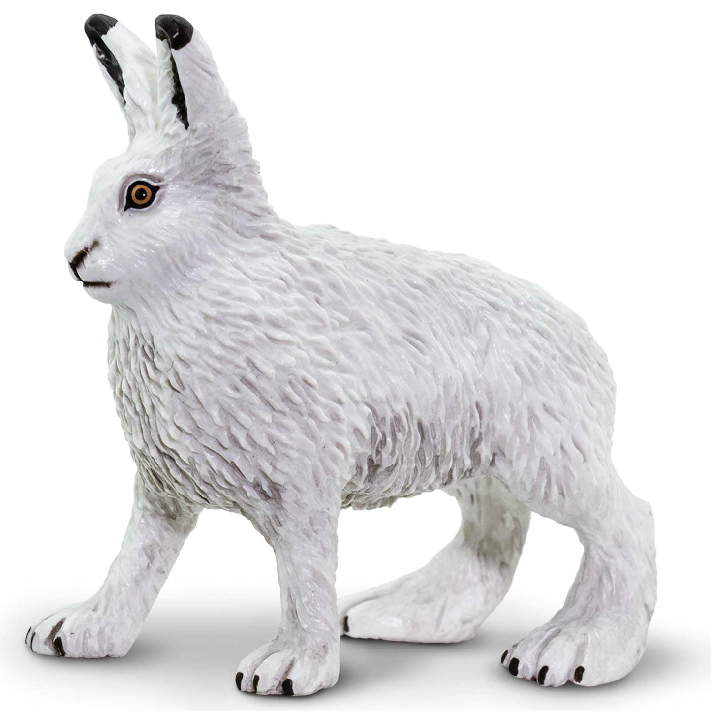 Safari Ltd. Arctic Hare Figurine - Detailed 2.5" Plastic Model Figure - Fun Educational Play Toy for Boys, Girls & Kids Ages 3+