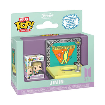 Funko Pop! Bitty Stages: BTS - Dynamite - Jimin - Collectable Vinyl Figure - Gift Idea - Official Merchandise - Toys for Kids & Adults - Kpop Fans