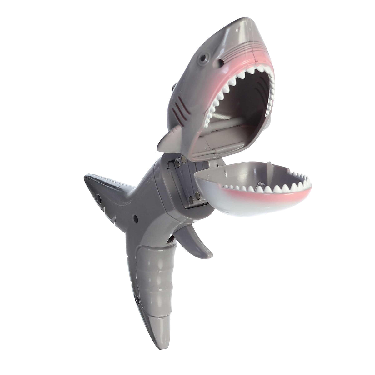 Aurora® Toys Engaging Shark Grabber Toy - Endless Fun - Screen-Free Entertainment - Grey 8 Inches