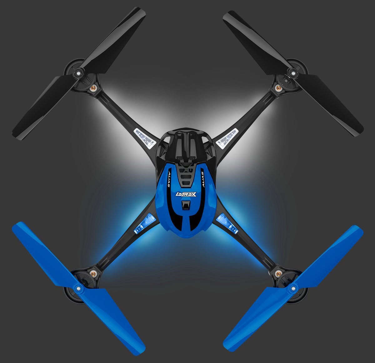 Traxxas Alias: Quad Rotor Helicopter, Blue
