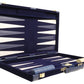 Middleton Games 15-inch Deluxe Backgammon Set - Blue