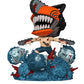 Funko Pop! Anime: Chainsaw Man - Chainsaw Man in Battle (6-Inch Deluxe)