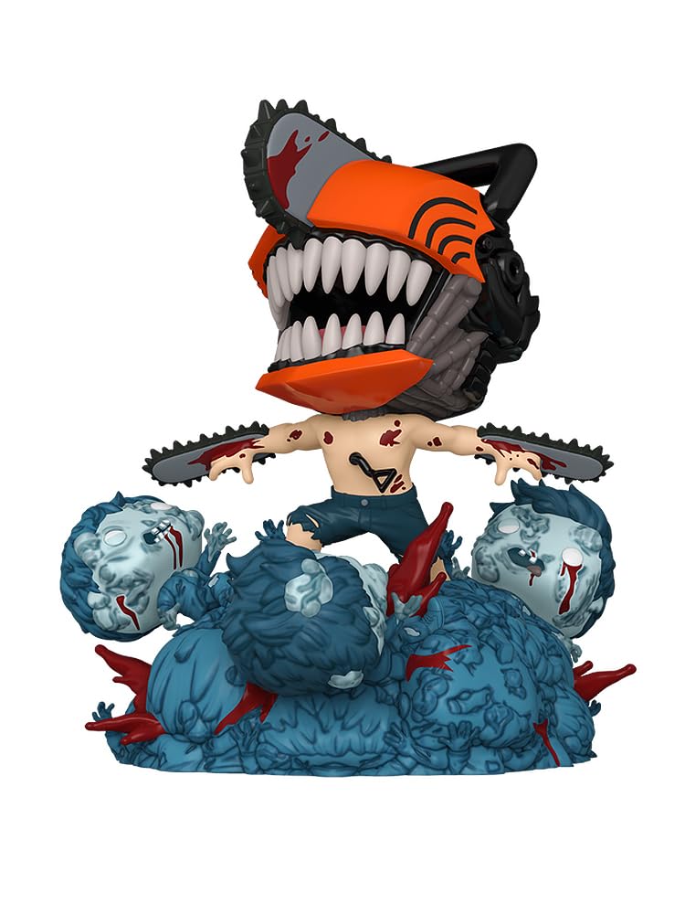 Funko Pop! Anime: Chainsaw Man - Chainsaw Man in Battle (6-Inch Deluxe)
