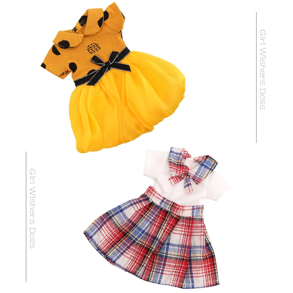 BM 10 Sets American 14.5 Inch Doll Clothes Outfits Dolls Handmade Casual Wear Clothes and Other 14 -14.5 Inch Dolll