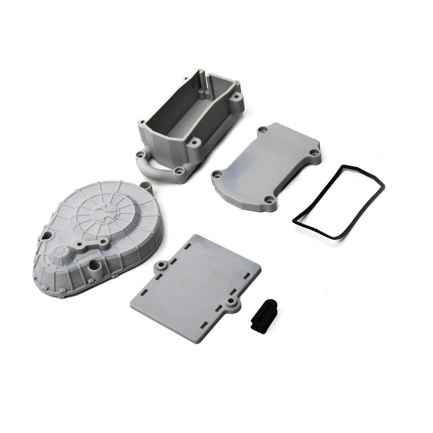 Axial Cage Radio Box Spur Cover (Gray) RBX10, AXI231041