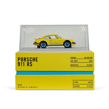 Hot Wheels x Daniel Arsham 1973 Porsche 911 RSA Yellow