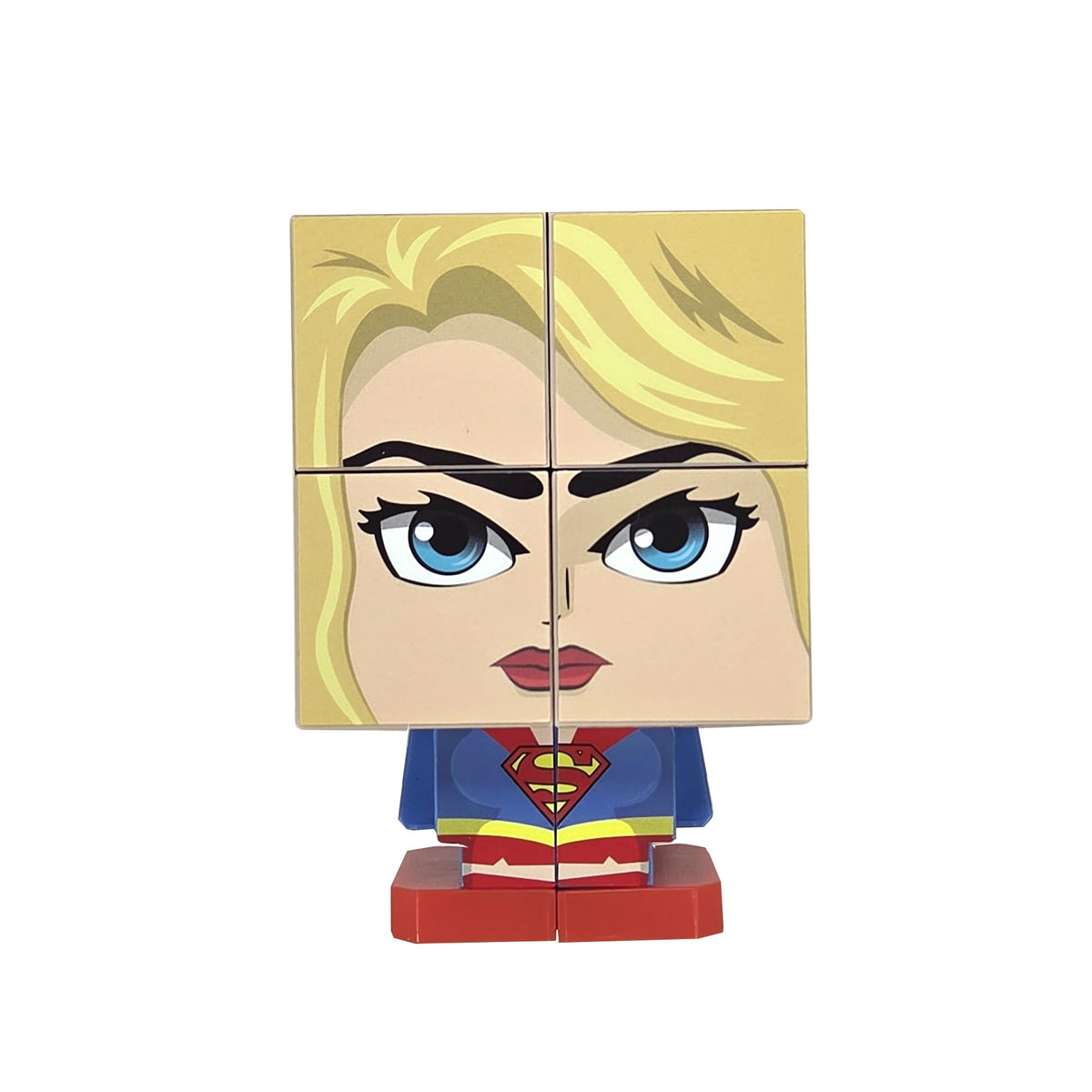 McFarlane Toys- Qubi Supergirl (DC Comics) Transforming Cube