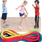 Fun A Ton Elastic Chinese Jump Rope (12 Skipping Rope) Colorful Stretchy Jump Rope for Kids. Boys and Girls Party Favor. Physical Education Equipment