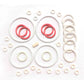 Game Room Guys Gottlieb Pro Football Pinball White Rubber Ring Kit