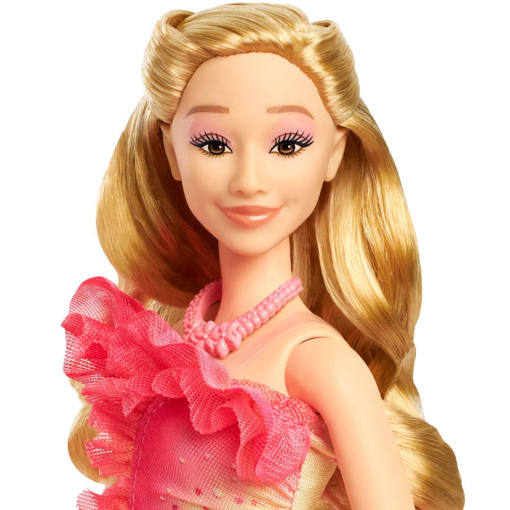 Mattel Universal Wicked Glinda Fashion Doll & Accessories with Blonde Hair, Poseable & Removable Ballroom Look