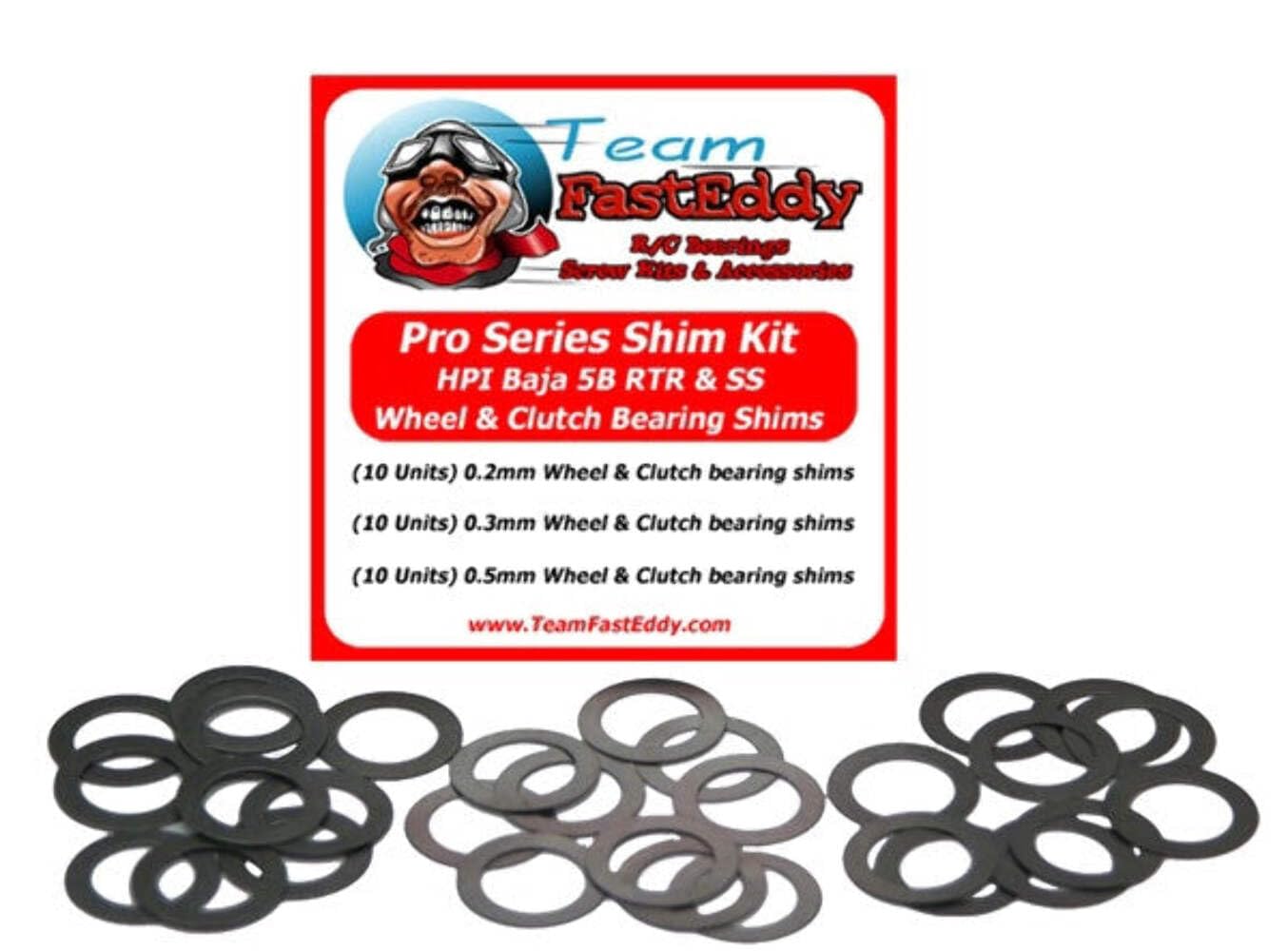Pro Series Shim Kit Wheel/Clutch HPI Baja
