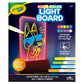 Crayola Multi-Color Light Board, Light Up Drawing Toy, Desk Toy, Doodle Pad, Glow Art, Gifts, Toys Boys & Girls, Ages 6, 7, 8