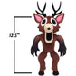 PhatMojo 99 Nights in The Forest - 12.5” Deluxe Plush - The Deer - Series 1 - Includes DLC Codes Redeemable on Roblox - Floppy Stuffed Animal Plush