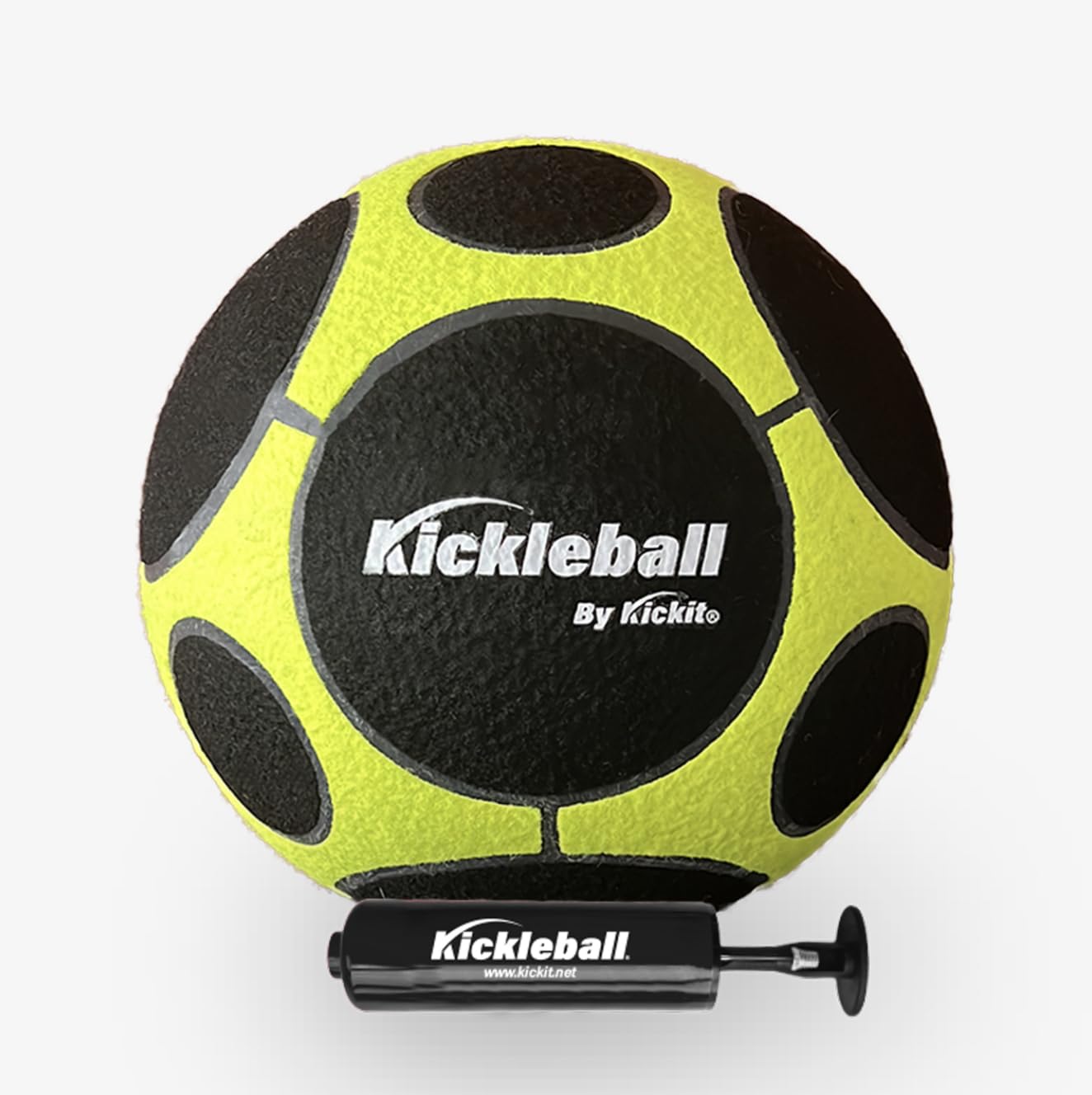 Kickit Kickleball Soccer Tennis Ball Engineered for Pickelball Play, Official Soft Lightweight Ball for Training, Freestyle & Juggling, All Ages