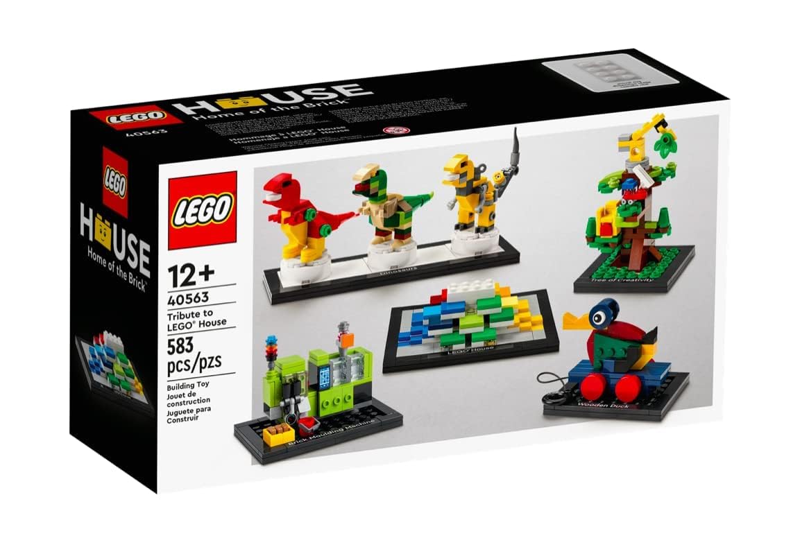 LEGO House Tribute Home of The Brick, Building Toy Set for Kids, Boys, & Girls Ages 12+ (583 Pieces)