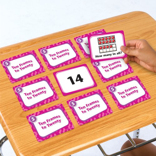 EAI Education Ten Frame Match Games: Grade K-1