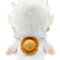 Great Eastern Entertainment One Piece - Luffy (Gear 5) Laughing Sitting Pose Plush 12"