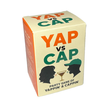YAP vs CAP - The Party Game of Yappin & Cappin - Fun Social Party Game for Gatherings with Bold Opinions and Wild Debates
