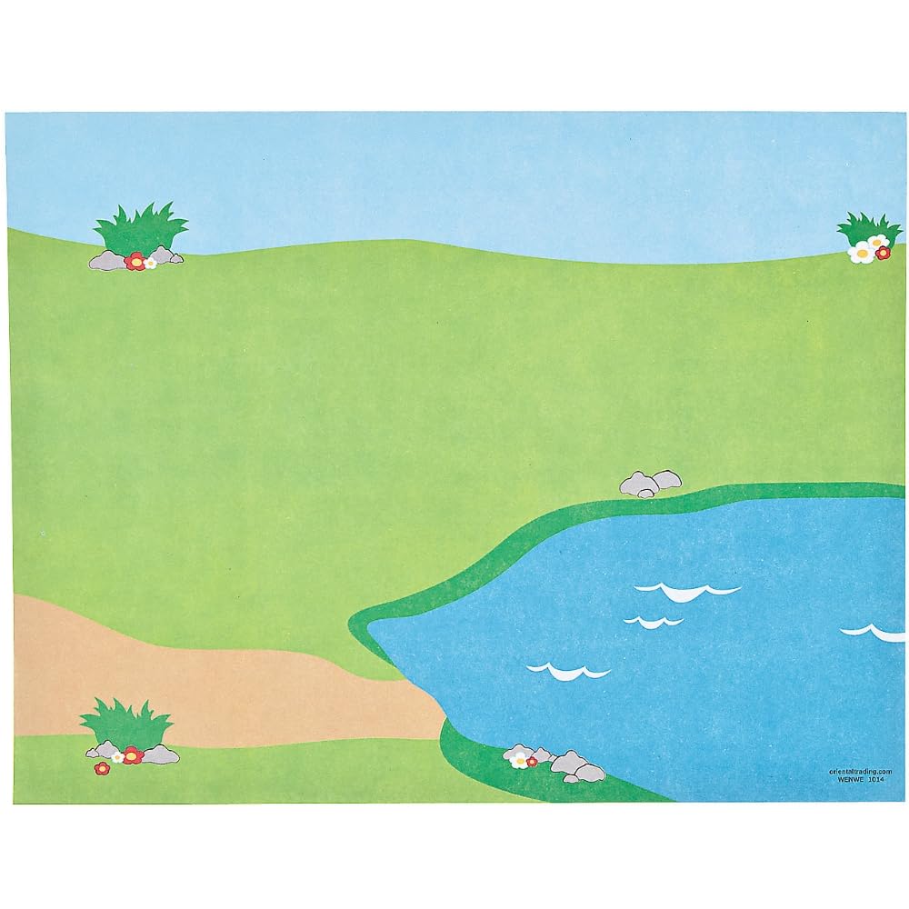Fun Express Summer Camp Sticker Scenes - Makes 12 - Educational And Learning Activities for Kids - Multicolor
