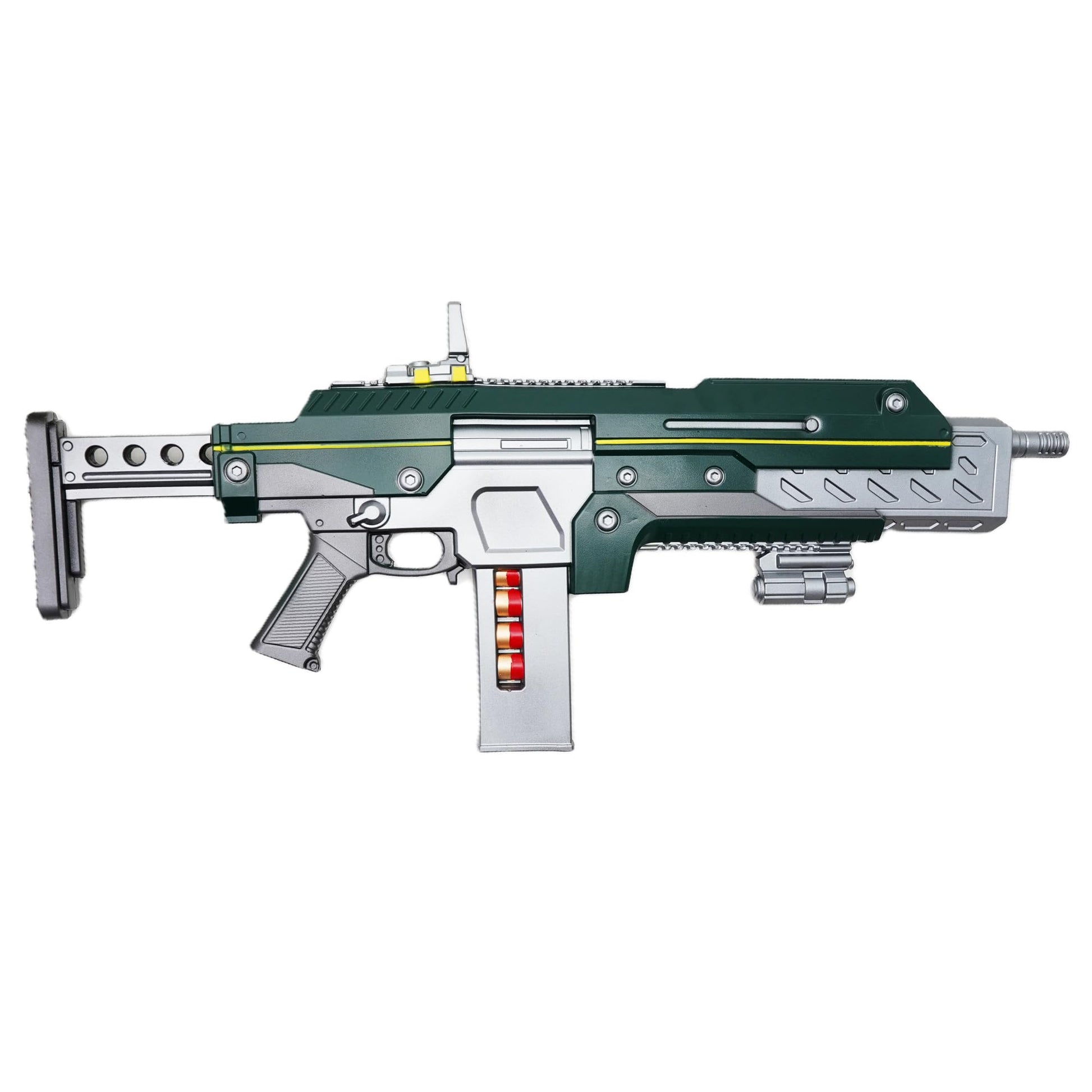 Breaker Foam Shotgun - 32" PU Prop Gun for Cosplay, Halloween, and Display - High-Detail Lightweight Replica for Fans & Collectors