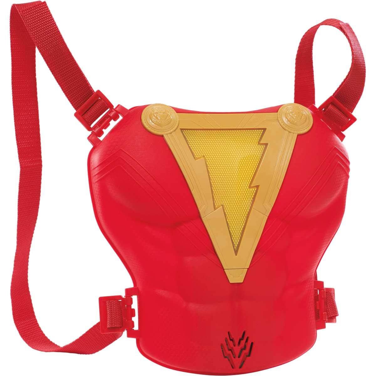 Mattel DC Comics Shazam Light up Chest Piece with Battle Sounds, Kids' Super Hero Costume and Role Play, Ages 4 and up