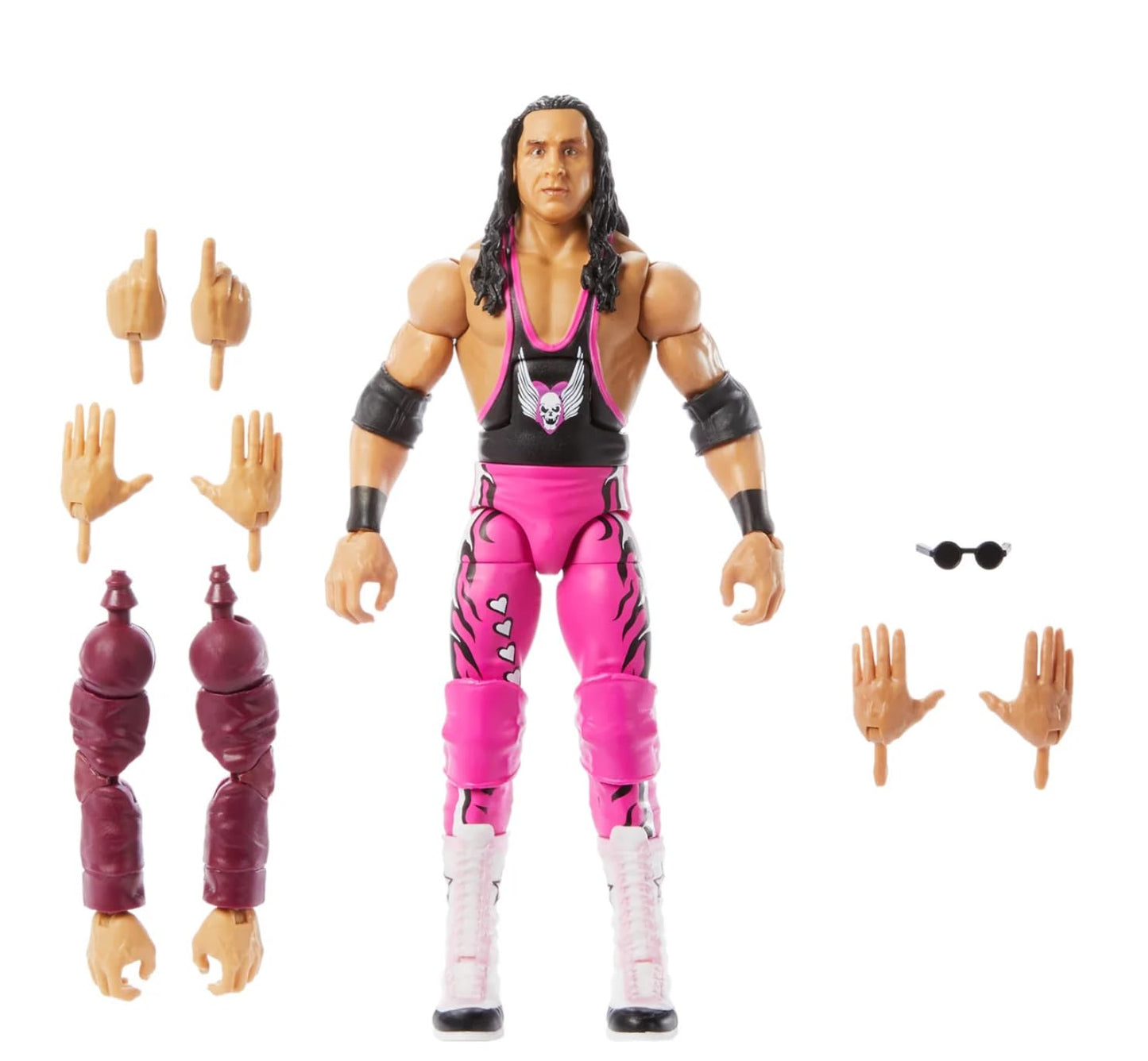 WWE Bret The Hitman Hart Mattel Elite Collection Greatest Hits Series 2 The Monday Night Wars Action Figure Toy