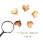 Authentic Shark Teeth Fossils with Collection Box & Magnifier (Crow Shark Teeths)