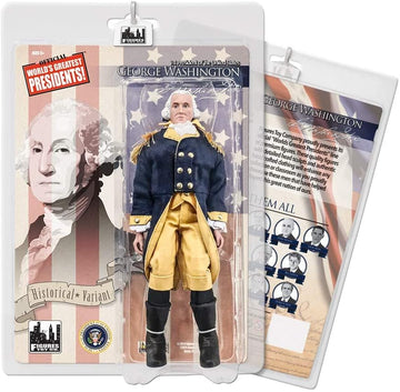 US Presidents 8 Inch Figures Series: George Washington [Blue & Yellow]