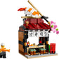 LEGO Restaurants of the World: Japan - 289-Piece Japanese Restaurant Building Kit with Chef Minifigure, Sushi Decor Display Model, Collectible Gift