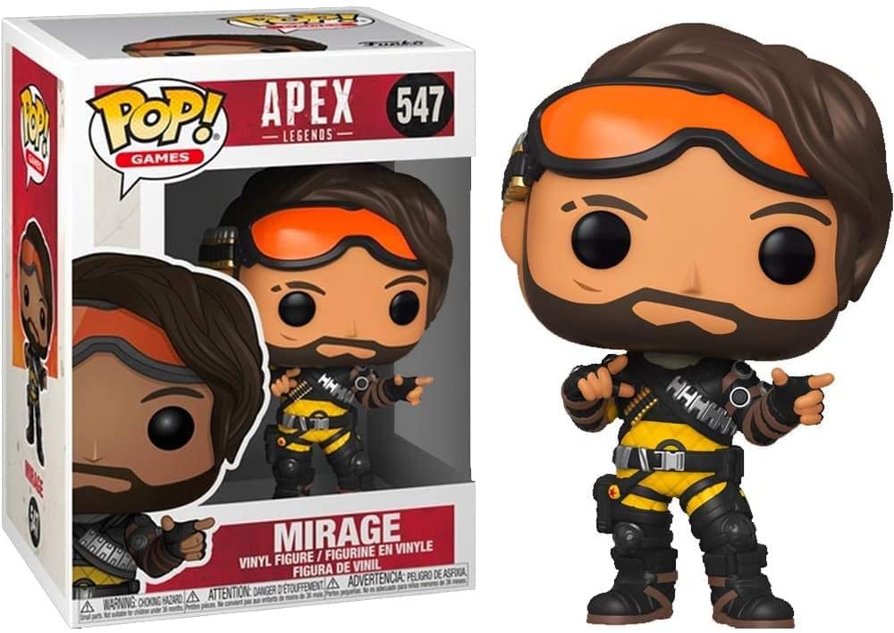 Funko Pop! Games: Apex Legends - Mirage, Multicolor