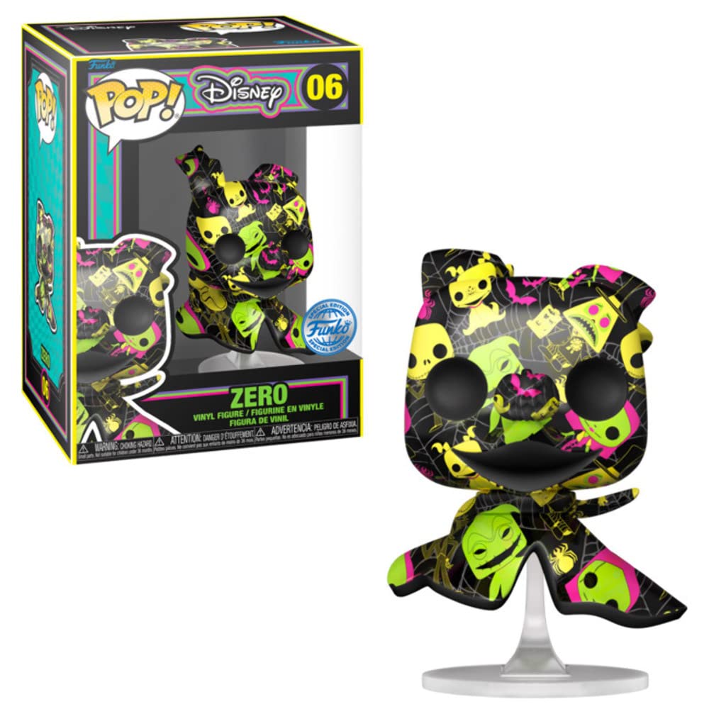 Funko Disney POP! Artist Series Vinyl Figurine TNBC BLKT - Zero Special Edition 9 cm
