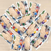 QICI Race Car Wooden Painting Kit Large Race Car Cards with Wood Painting Crafts Bulk -12 PCS Racing Birthday Party Supplies - Thank You for Coming