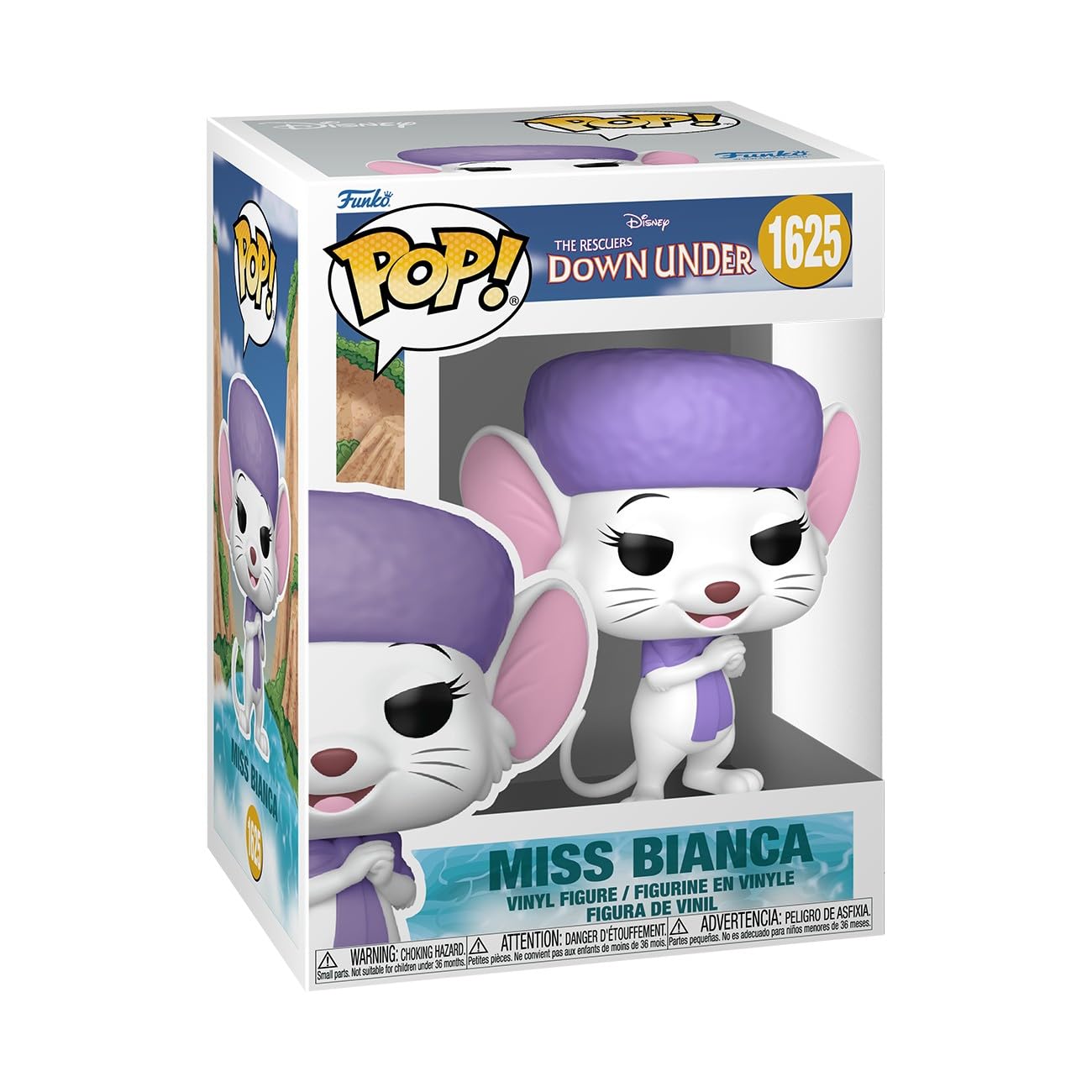 Funko Pop! Disney: The Rescuers Down Under - Miss Bianca - Collectable Vinyl Figure - Gift Idea - Official Merchandise - Toys for Kids & Adults
