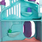 Disney Store Official Princess Micro Toy Set - The Little Mermaid - Set Includes Micro Figures of Ariel, Flounder, Sebastian, & her Palace - Portable