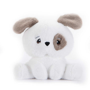 The Petting Zoo Dog Stuffed Animal Plushie, Gifts for Kids, Snugletz Zoologee Plush Toy, 7 in