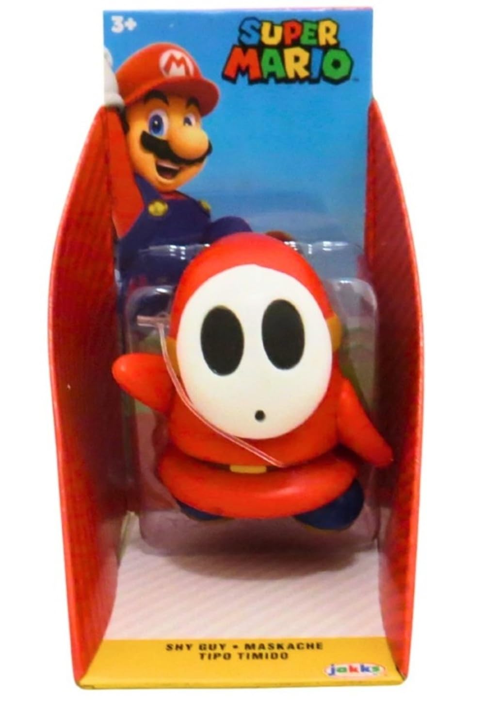 Super Mario Checkout Lane Series Red Shy Guy 2.5 Inch Action Figure