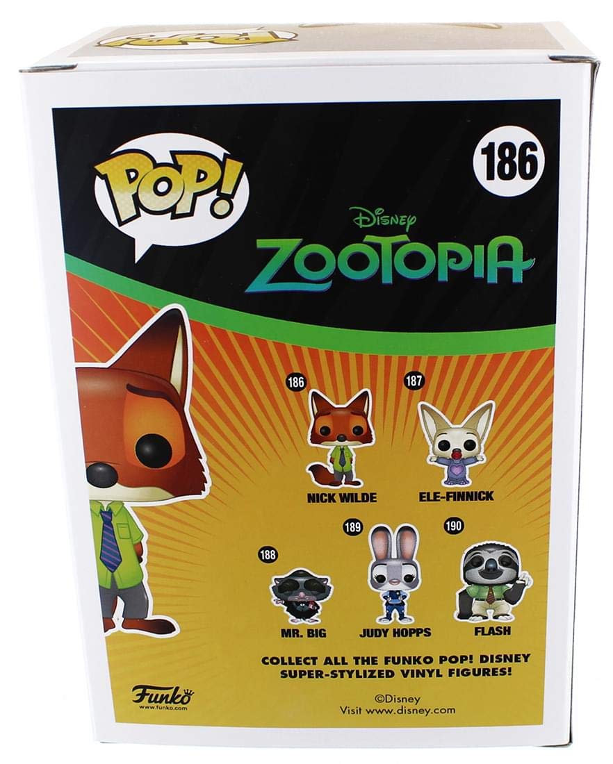 Funko Nick Wilde POP Disney: Zootopia Figure