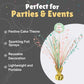 Foil Spray Centerpiece - 1 Pc. - Stunning Design, Perfect Party Accessory For Milestone Celebrations, Happy Cake Day, 18"