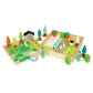 Tender Leaf Toys - Little Garden Designer - Wood Garden Building Play Set - Inspires Creativity, Encourages Role-Play and Story Invention, Educational