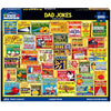 White Mountain 1000 Piece Jigsaw Puzzle Fathers Day Humor, Dad Jokes