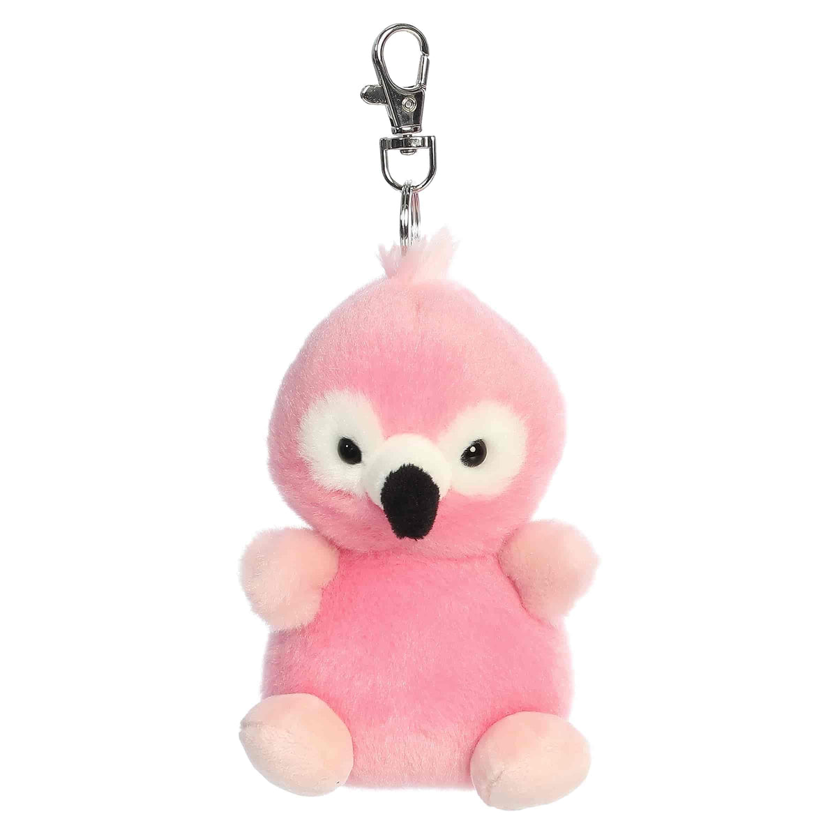 Aurora Palm Pals 4" Pinky Flamingo Adorable Clip-On