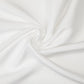 Gee Di Moda Rectangle Tablecloth - 90 x 132 Inch White Table Cloth for 6 Foot Tables with Floor-Length Drop - Heavy Duty Washable Fabric for Holiday