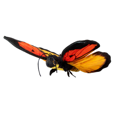 Real Planet 11" Butterfly Stuffed Animal - Realistic Insects and Bugs Green Stuffed Animal Butterfly Decorations, Butterfly Toy Plush Stuffed Animal